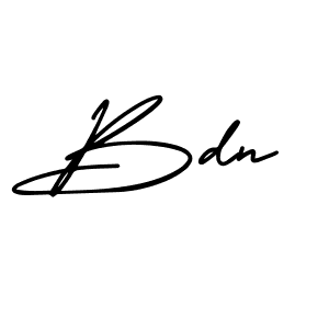 Create a beautiful signature design for name Bdn. With this signature (AmerikaSignatureDemo-Regular) fonts, you can make a handwritten signature for free. Bdn signature style 3 images and pictures png