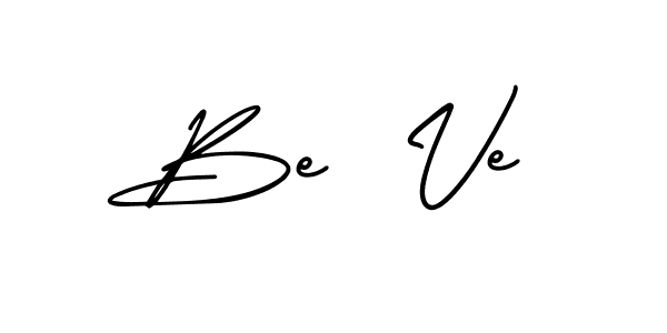 Create a beautiful signature design for name Be  Ve. With this signature (AmerikaSignatureDemo-Regular) fonts, you can make a handwritten signature for free. Be  Ve signature style 3 images and pictures png