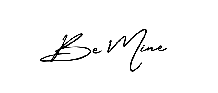 Design your own signature with our free online signature maker. With this signature software, you can create a handwritten (AmerikaSignatureDemo-Regular) signature for name Be Mine. Be Mine signature style 3 images and pictures png