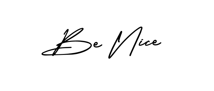 Make a beautiful signature design for name Be Nice. Use this online signature maker to create a handwritten signature for free. Be Nice signature style 3 images and pictures png