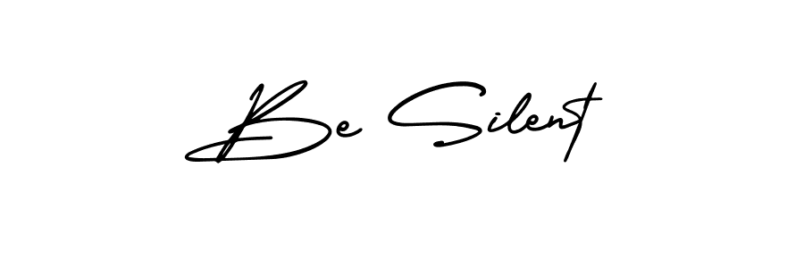 Make a beautiful signature design for name Be Silent. With this signature (AmerikaSignatureDemo-Regular) style, you can create a handwritten signature for free. Be Silent signature style 3 images and pictures png