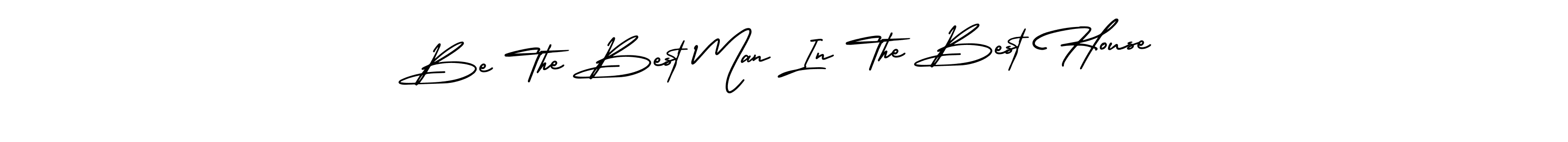 The best way (AmerikaSignatureDemo-Regular) to make a short signature is to pick only two or three words in your name. The name Be The Best Man In The Best House include a total of six letters. For converting this name. Be The Best Man In The Best House signature style 3 images and pictures png