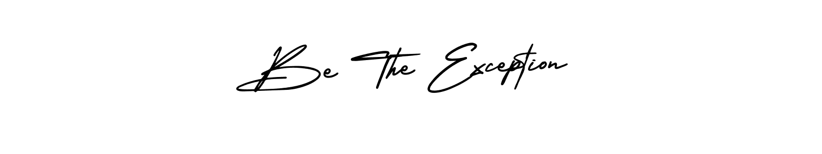 How to make Be The Exception signature? AmerikaSignatureDemo-Regular is a professional autograph style. Create handwritten signature for Be The Exception name. Be The Exception signature style 3 images and pictures png