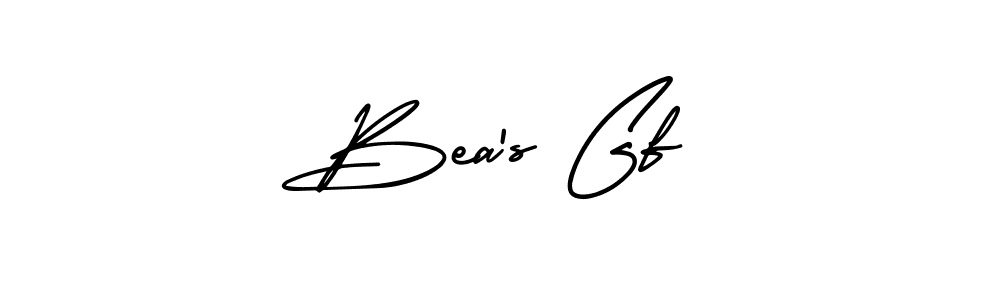 Create a beautiful signature design for name Bea’s Gf. With this signature (AmerikaSignatureDemo-Regular) fonts, you can make a handwritten signature for free. Bea’s Gf signature style 3 images and pictures png