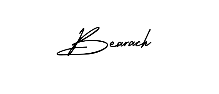 Create a beautiful signature design for name Bearach. With this signature (AmerikaSignatureDemo-Regular) fonts, you can make a handwritten signature for free. Bearach signature style 3 images and pictures png