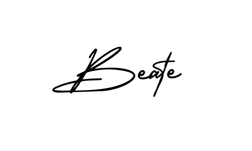 Similarly AmerikaSignatureDemo-Regular is the best handwritten signature design. Signature creator online .You can use it as an online autograph creator for name Beate. Beate signature style 3 images and pictures png
