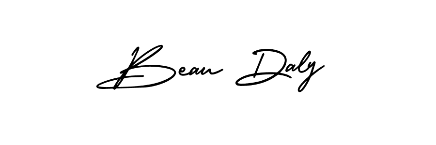 Design your own signature with our free online signature maker. With this signature software, you can create a handwritten (AmerikaSignatureDemo-Regular) signature for name Beau Daly. Beau Daly signature style 3 images and pictures png