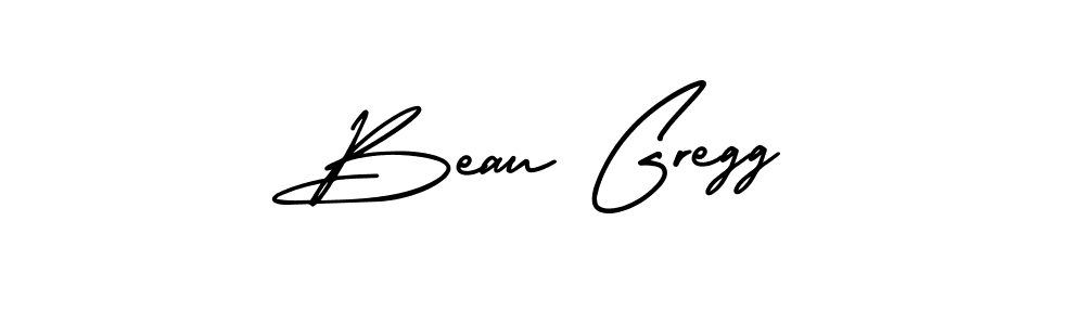Use a signature maker to create a handwritten signature online. With this signature software, you can design (AmerikaSignatureDemo-Regular) your own signature for name Beau Gregg. Beau Gregg signature style 3 images and pictures png