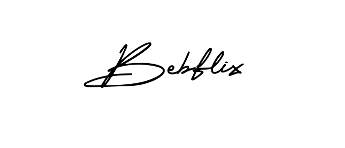 Similarly AmerikaSignatureDemo-Regular is the best handwritten signature design. Signature creator online .You can use it as an online autograph creator for name Bebflix. Bebflix signature style 3 images and pictures png