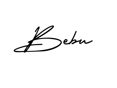 Create a beautiful signature design for name Bebu. With this signature (AmerikaSignatureDemo-Regular) fonts, you can make a handwritten signature for free. Bebu signature style 3 images and pictures png