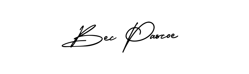 How to make Bec Pascoe signature? AmerikaSignatureDemo-Regular is a professional autograph style. Create handwritten signature for Bec Pascoe name. Bec Pascoe signature style 3 images and pictures png