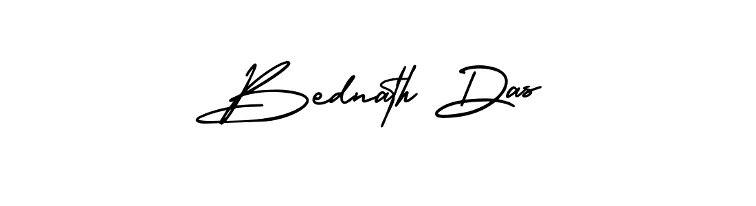 AmerikaSignatureDemo-Regular is a professional signature style that is perfect for those who want to add a touch of class to their signature. It is also a great choice for those who want to make their signature more unique. Get Bednath Das name to fancy signature for free. Bednath Das signature style 3 images and pictures png