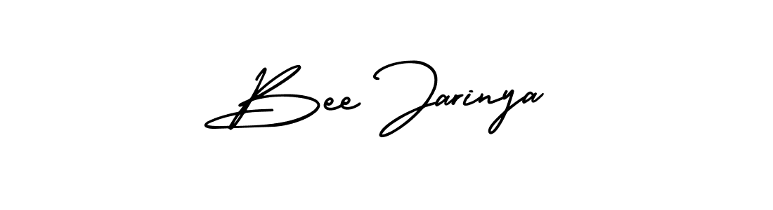 Here are the top 10 professional signature styles for the name Bee Jarinya. These are the best autograph styles you can use for your name. Bee Jarinya signature style 3 images and pictures png