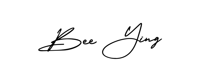 It looks lik you need a new signature style for name Bee Ying. Design unique handwritten (AmerikaSignatureDemo-Regular) signature with our free signature maker in just a few clicks. Bee Ying signature style 3 images and pictures png