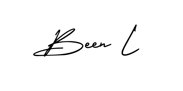 Make a beautiful signature design for name Been L. Use this online signature maker to create a handwritten signature for free. Been L signature style 3 images and pictures png