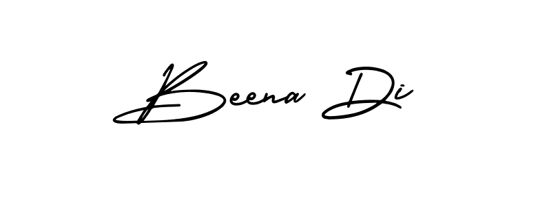 Also we have Beena Di name is the best signature style. Create professional handwritten signature collection using AmerikaSignatureDemo-Regular autograph style. Beena Di signature style 3 images and pictures png