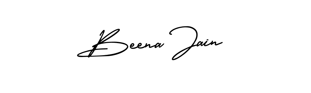 Also You can easily find your signature by using the search form. We will create Beena Jain name handwritten signature images for you free of cost using AmerikaSignatureDemo-Regular sign style. Beena Jain signature style 3 images and pictures png