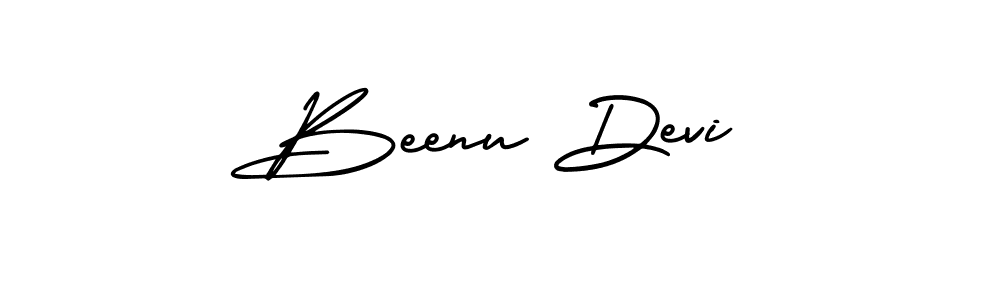 Make a beautiful signature design for name Beenu Devi. With this signature (AmerikaSignatureDemo-Regular) style, you can create a handwritten signature for free. Beenu Devi signature style 3 images and pictures png