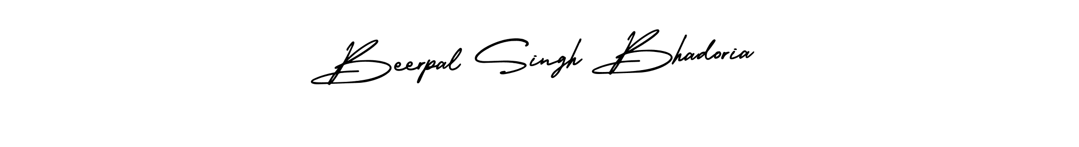 This is the best signature style for the Beerpal Singh Bhadoria name. Also you like these signature font (AmerikaSignatureDemo-Regular). Mix name signature. Beerpal Singh Bhadoria signature style 3 images and pictures png