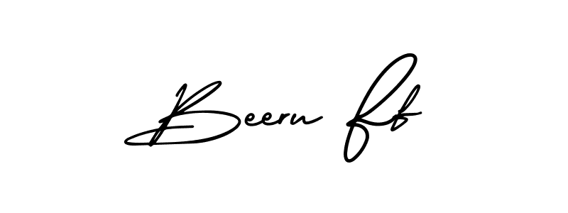 It looks lik you need a new signature style for name Beeru Ff. Design unique handwritten (AmerikaSignatureDemo-Regular) signature with our free signature maker in just a few clicks. Beeru Ff signature style 3 images and pictures png