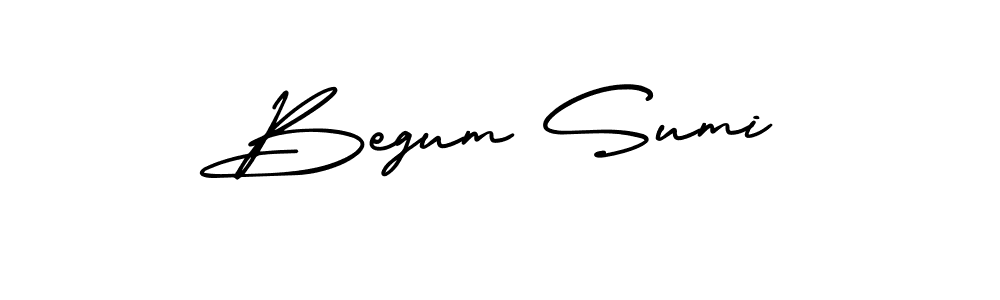 Similarly AmerikaSignatureDemo-Regular is the best handwritten signature design. Signature creator online .You can use it as an online autograph creator for name Begum Sumi. Begum Sumi signature style 3 images and pictures png
