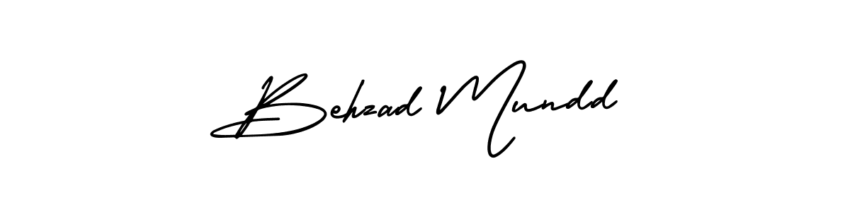 Similarly AmerikaSignatureDemo-Regular is the best handwritten signature design. Signature creator online .You can use it as an online autograph creator for name Behzad Mundd. Behzad Mundd signature style 3 images and pictures png