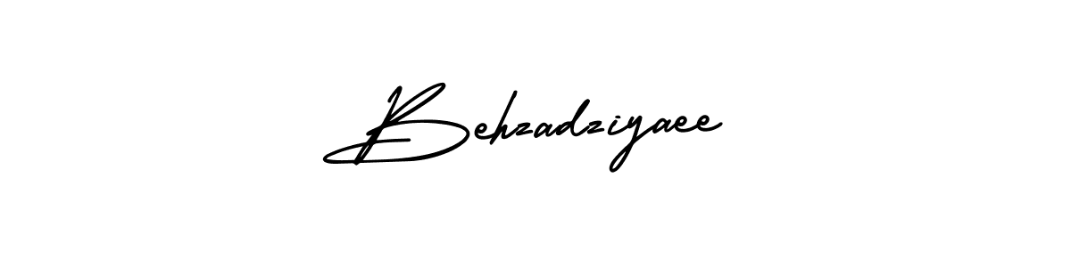 Behzadziyaee stylish signature style. Best Handwritten Sign (AmerikaSignatureDemo-Regular) for my name. Handwritten Signature Collection Ideas for my name Behzadziyaee. Behzadziyaee signature style 3 images and pictures png