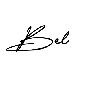 How to Draw Bel signature style? AmerikaSignatureDemo-Regular is a latest design signature styles for name Bel. Bel signature style 3 images and pictures png