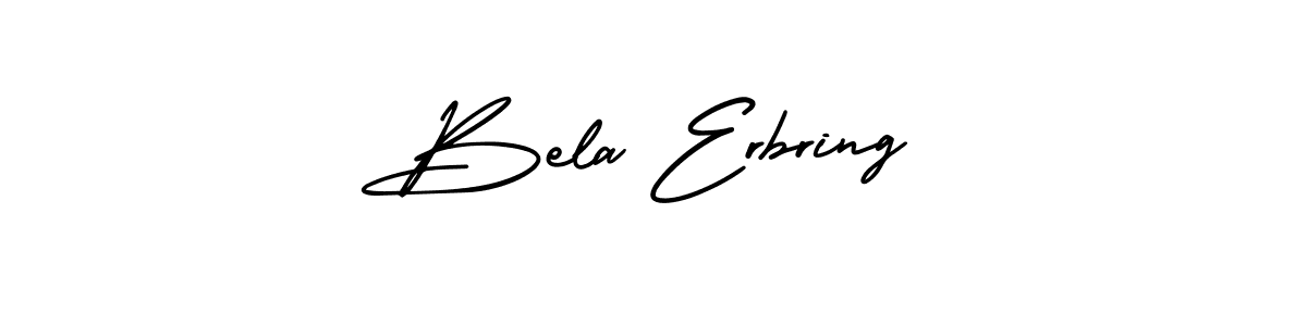 Best and Professional Signature Style for Bela Erbring. AmerikaSignatureDemo-Regular Best Signature Style Collection. Bela Erbring signature style 3 images and pictures png