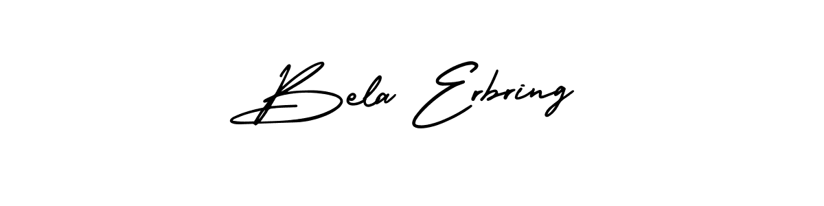 Best and Professional Signature Style for Bela Erbring. AmerikaSignatureDemo-Regular Best Signature Style Collection. Bela Erbring signature style 3 images and pictures png