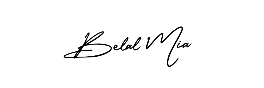 Also You can easily find your signature by using the search form. We will create Belal Mia name handwritten signature images for you free of cost using AmerikaSignatureDemo-Regular sign style. Belal Mia signature style 3 images and pictures png
