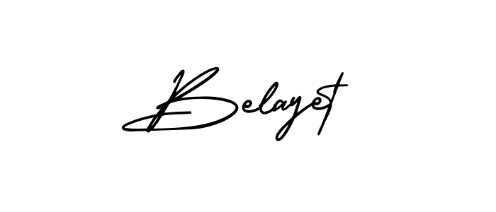 Also You can easily find your signature by using the search form. We will create Belayet name handwritten signature images for you free of cost using AmerikaSignatureDemo-Regular sign style. Belayet signature style 3 images and pictures png