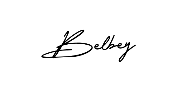 Make a beautiful signature design for name Belbey. With this signature (AmerikaSignatureDemo-Regular) style, you can create a handwritten signature for free. Belbey signature style 3 images and pictures png