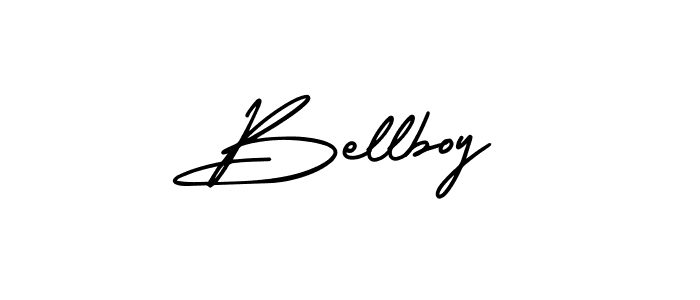 AmerikaSignatureDemo-Regular is a professional signature style that is perfect for those who want to add a touch of class to their signature. It is also a great choice for those who want to make their signature more unique. Get Bellboy name to fancy signature for free. Bellboy signature style 3 images and pictures png