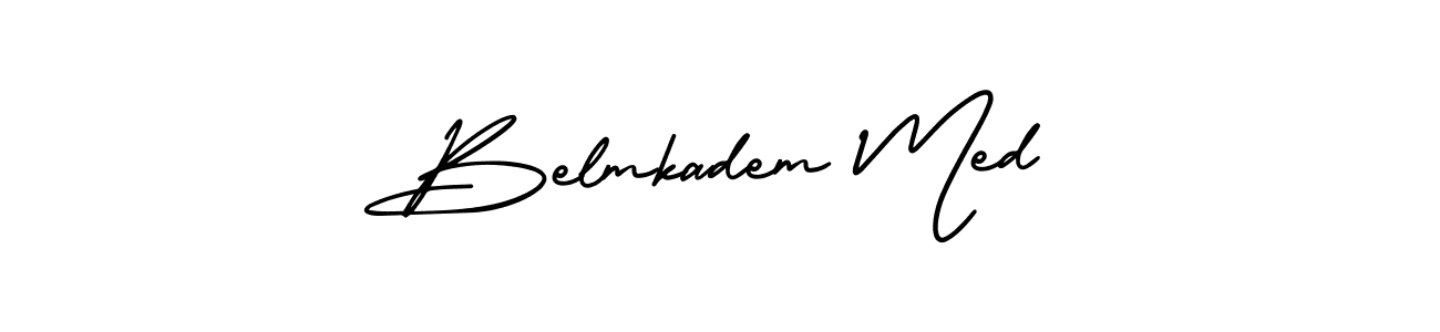 Make a beautiful signature design for name Belmkadem Med. Use this online signature maker to create a handwritten signature for free. Belmkadem Med signature style 3 images and pictures png