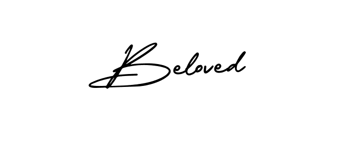 It looks lik you need a new signature style for name Beloved. Design unique handwritten (AmerikaSignatureDemo-Regular) signature with our free signature maker in just a few clicks. Beloved signature style 3 images and pictures png