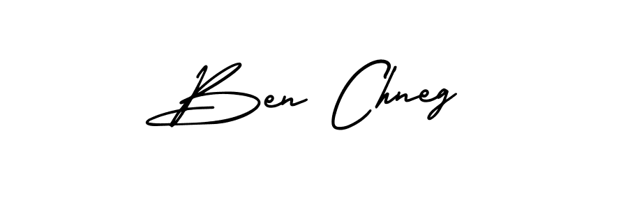 AmerikaSignatureDemo-Regular is a professional signature style that is perfect for those who want to add a touch of class to their signature. It is also a great choice for those who want to make their signature more unique. Get Ben Chneg name to fancy signature for free. Ben Chneg signature style 3 images and pictures png