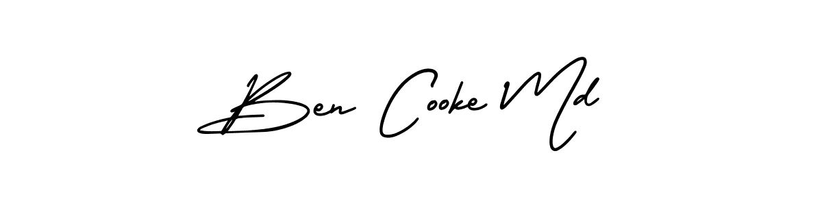 Create a beautiful signature design for name Ben Cooke Md. With this signature (AmerikaSignatureDemo-Regular) fonts, you can make a handwritten signature for free. Ben Cooke Md signature style 3 images and pictures png