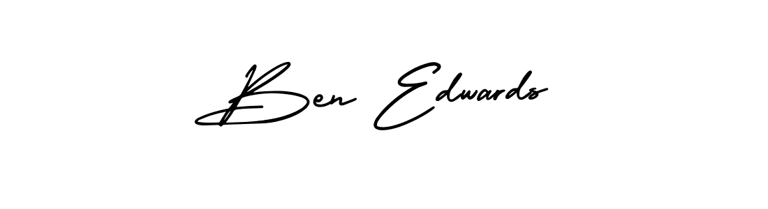 It looks lik you need a new signature style for name Ben Edwards. Design unique handwritten (AmerikaSignatureDemo-Regular) signature with our free signature maker in just a few clicks. Ben Edwards signature style 3 images and pictures png