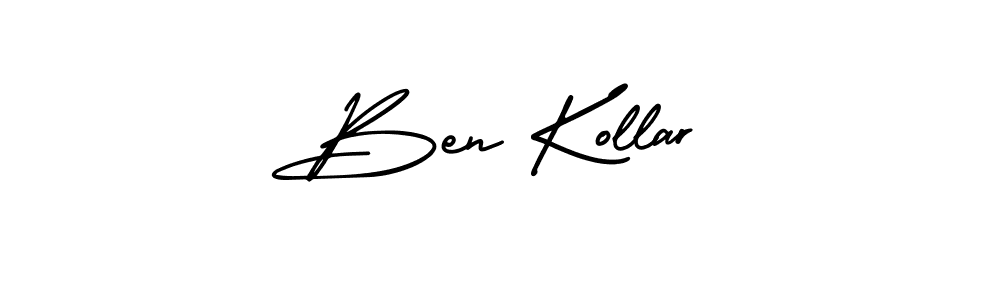 Use a signature maker to create a handwritten signature online. With this signature software, you can design (AmerikaSignatureDemo-Regular) your own signature for name Ben Kollar. Ben Kollar signature style 3 images and pictures png