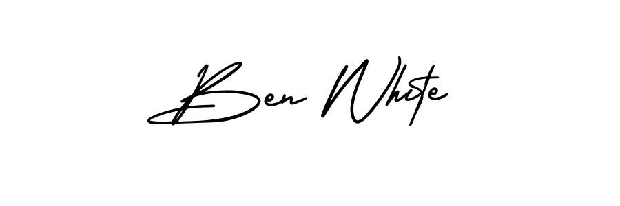 Similarly AmerikaSignatureDemo-Regular is the best handwritten signature design. Signature creator online .You can use it as an online autograph creator for name Ben White. Ben White signature style 3 images and pictures png