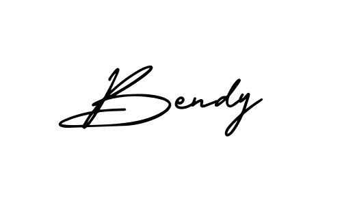 The best way (AmerikaSignatureDemo-Regular) to make a short signature is to pick only two or three words in your name. The name Bendy include a total of six letters. For converting this name. Bendy signature style 3 images and pictures png