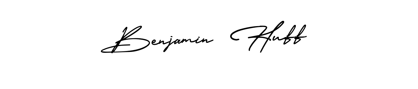 Also we have Benjamin  Huff name is the best signature style. Create professional handwritten signature collection using AmerikaSignatureDemo-Regular autograph style. Benjamin  Huff signature style 3 images and pictures png