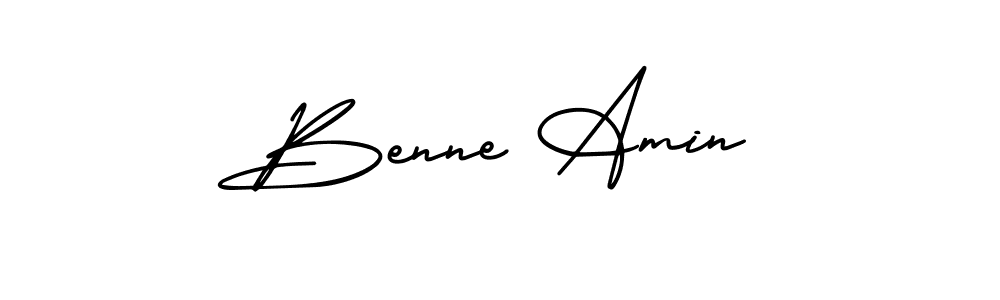 Also You can easily find your signature by using the search form. We will create Benne Amin name handwritten signature images for you free of cost using AmerikaSignatureDemo-Regular sign style. Benne Amin signature style 3 images and pictures png