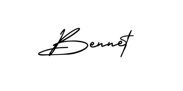 How to Draw Bennet signature style? AmerikaSignatureDemo-Regular is a latest design signature styles for name Bennet. Bennet signature style 3 images and pictures png