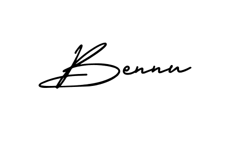 How to Draw Bennu signature style? AmerikaSignatureDemo-Regular is a latest design signature styles for name Bennu. Bennu signature style 3 images and pictures png