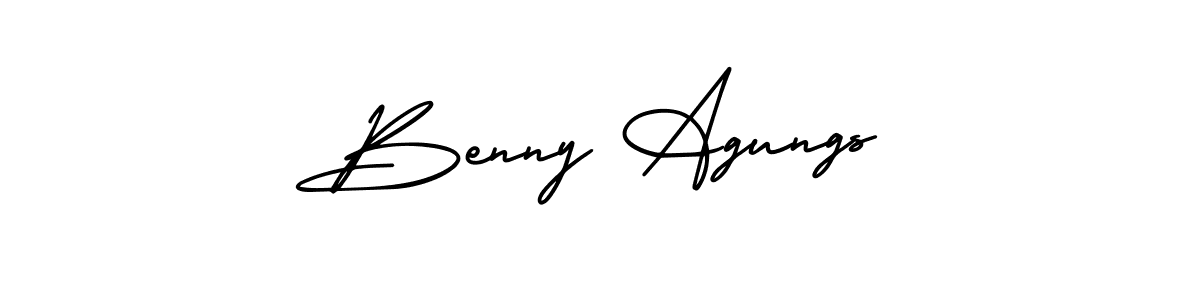 Best and Professional Signature Style for Benny Agungs. AmerikaSignatureDemo-Regular Best Signature Style Collection. Benny Agungs signature style 3 images and pictures png