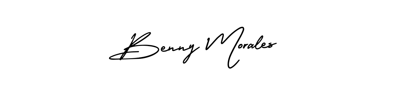AmerikaSignatureDemo-Regular is a professional signature style that is perfect for those who want to add a touch of class to their signature. It is also a great choice for those who want to make their signature more unique. Get Benny Morales name to fancy signature for free. Benny Morales signature style 3 images and pictures png
