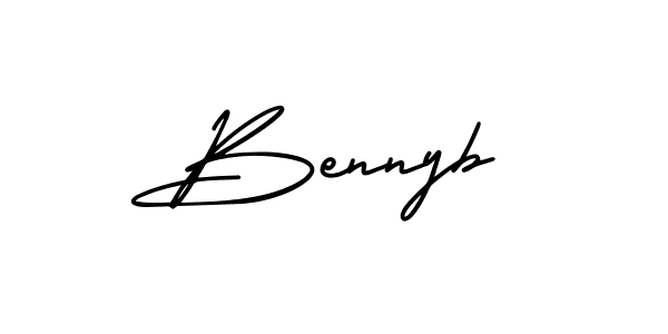 Once you've used our free online signature maker to create your best signature AmerikaSignatureDemo-Regular style, it's time to enjoy all of the benefits that Bennyb name signing documents. Bennyb signature style 3 images and pictures png