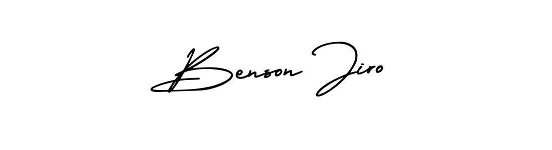 How to Draw Benson Jiro signature style? AmerikaSignatureDemo-Regular is a latest design signature styles for name Benson Jiro. Benson Jiro signature style 3 images and pictures png